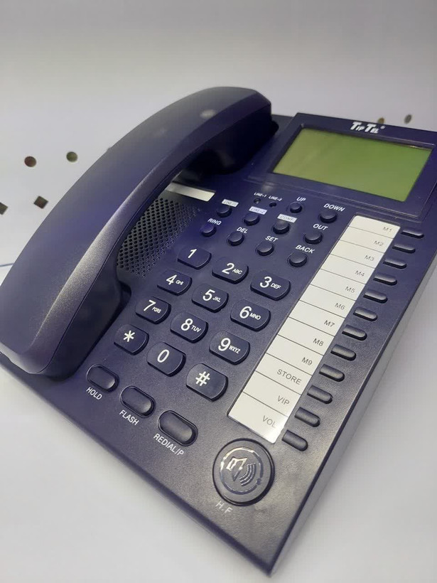 تلفن رومیزی تیپ تل دو خط مدل 7740