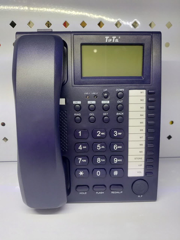 تلفن رومیزی تیپ تل دو خط مدل 7740