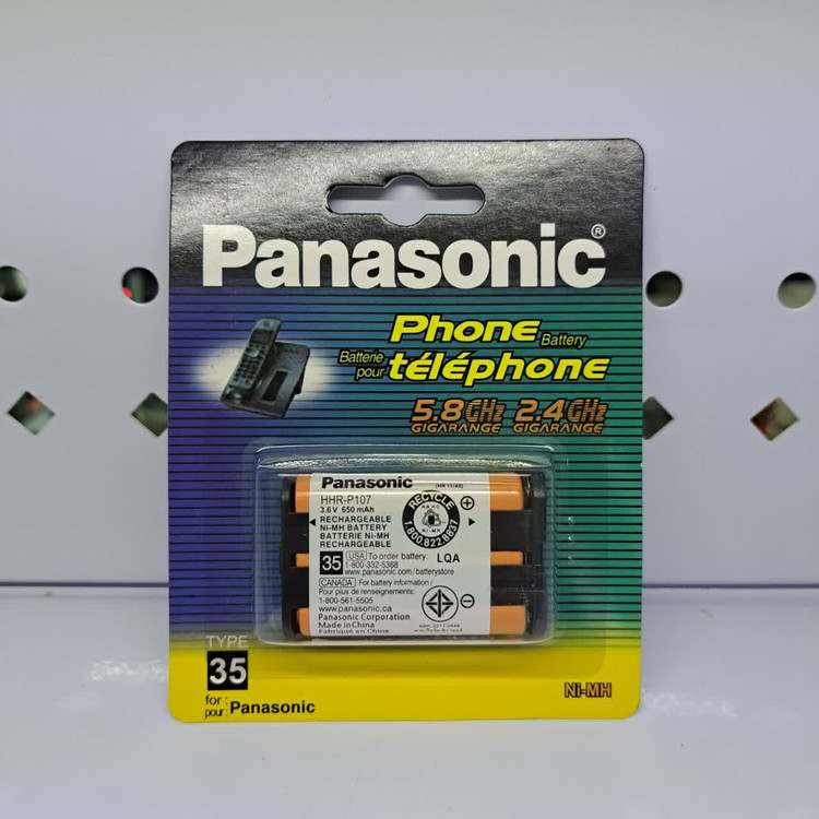 باتری پی 107 3.6 ولت 650 میلی آمپر ساعت