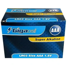 باتری نیم قلمی گیگاسل مدل Super Alkaline بسته ۲ عددی